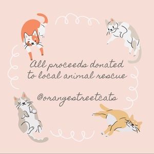 All proceeds donated to local animal rescue!